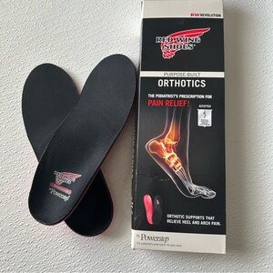 Red Wing Orthotics Inserts size 7 NWT